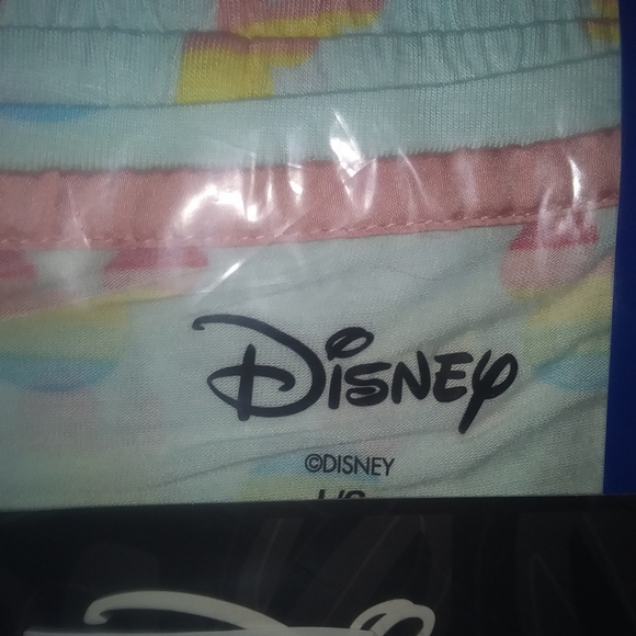 Disney pajama shorts set with pockets size large new - Picture 5 of 12